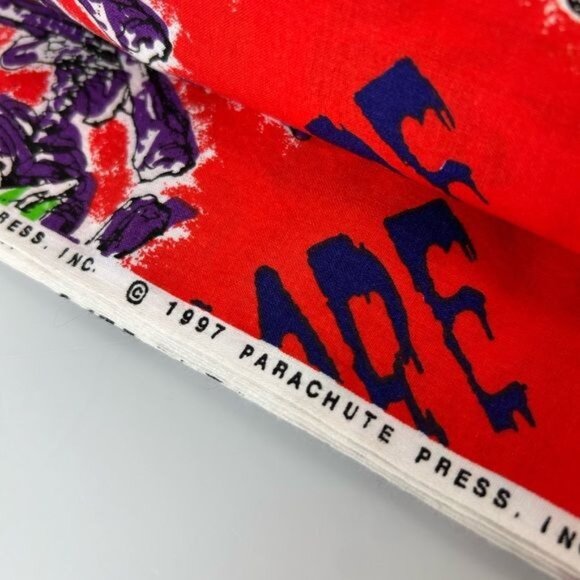 Goosebumps Vintage Fabric 1997 Parachute Press Read if you Dare Mummy Curly 52” - Picture 7 of 10